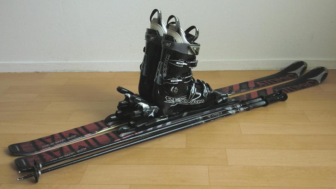 ■1月限定■送料無料■アトミック■メンズスキーセット■板157靴26-26.5■