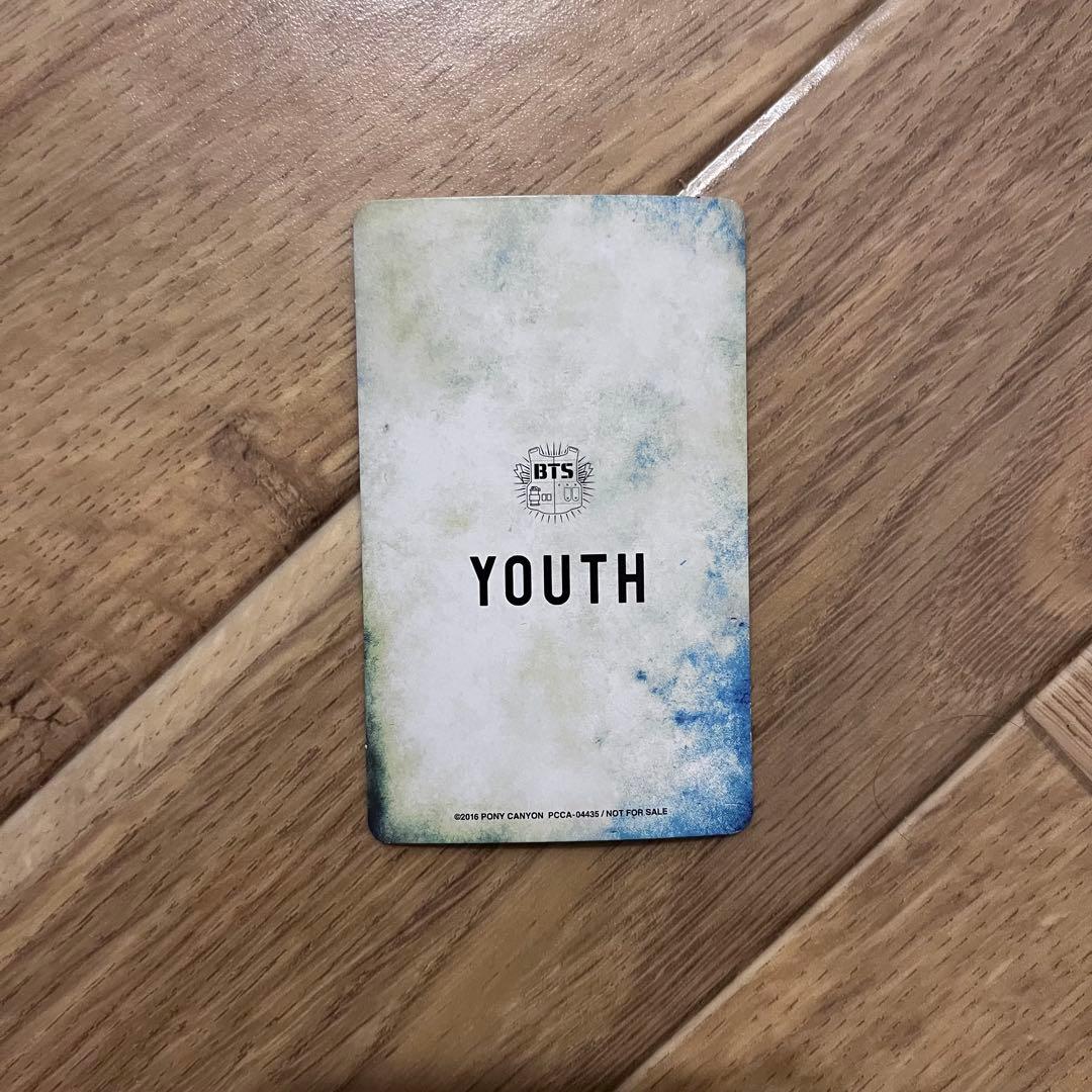 BTS(防弾少年団) YOUTH トレカ シュガ ジェイホープ ブイ