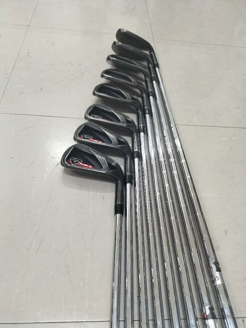 Callaway　RAZR Xアイアンセット S〜5（8本）