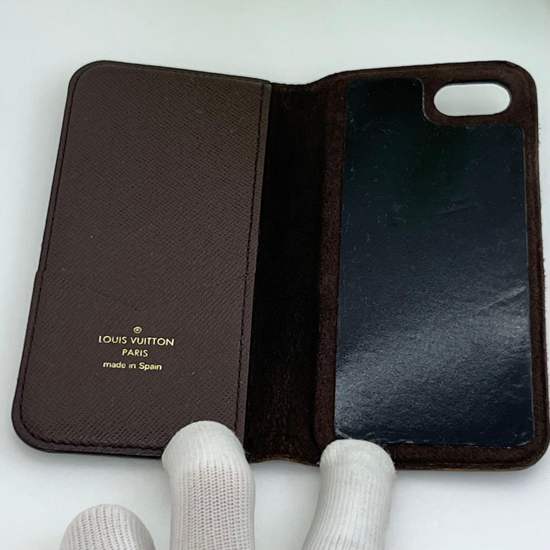 ルイヴィトン iPhone 7／8／SE ブラウン スマホケース 05131