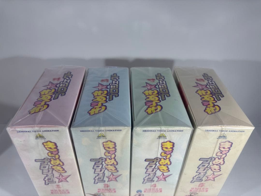 【未開封品】きらめきプロジェクト DVD 4枚組 特別限定版 フィギュア特典