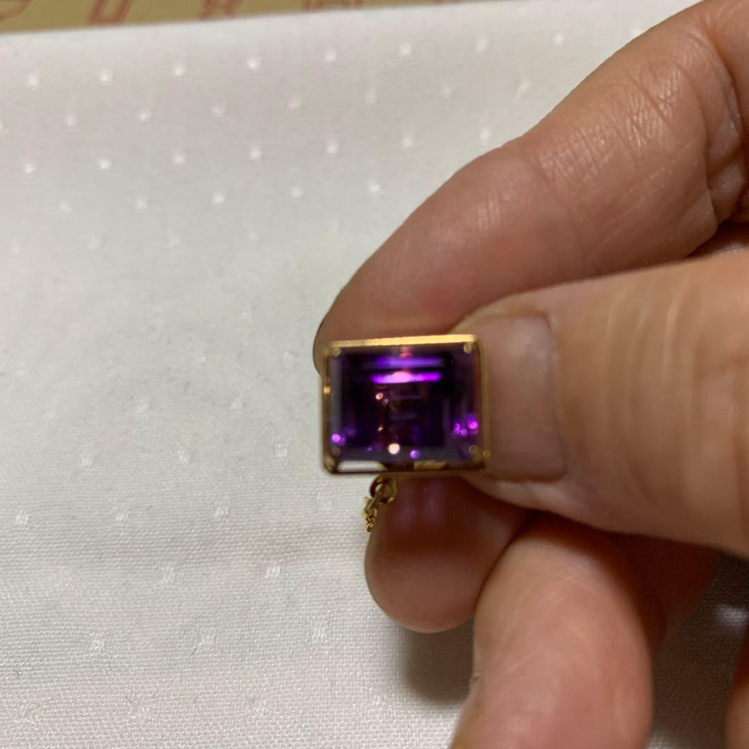 アメジストタイピン本体k18