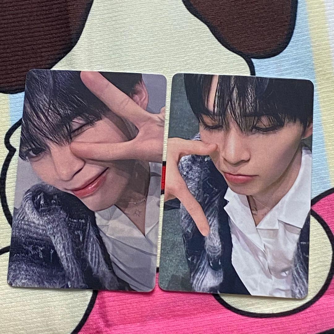 ZB1 負け勝ちゼベワン B賞 ハンビン あっち向いてホイ トレカ2枚