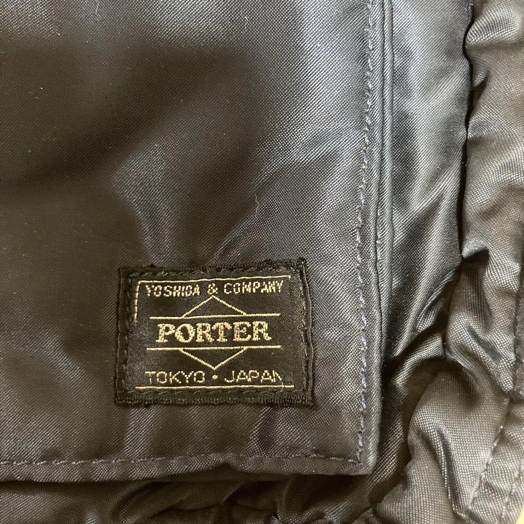 ネイビー ナイロン ショルダーバッグ