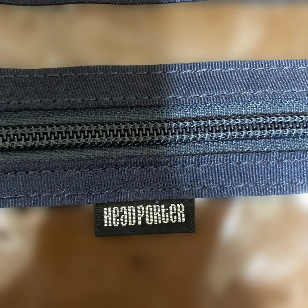 ネイビー ナイロン ショルダーバッグ