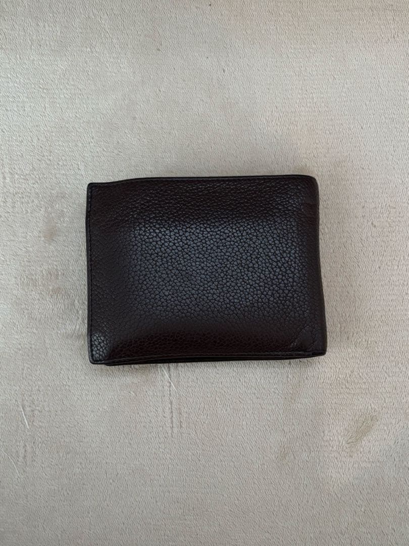PRADA ダークブラウン 二つ折り財布