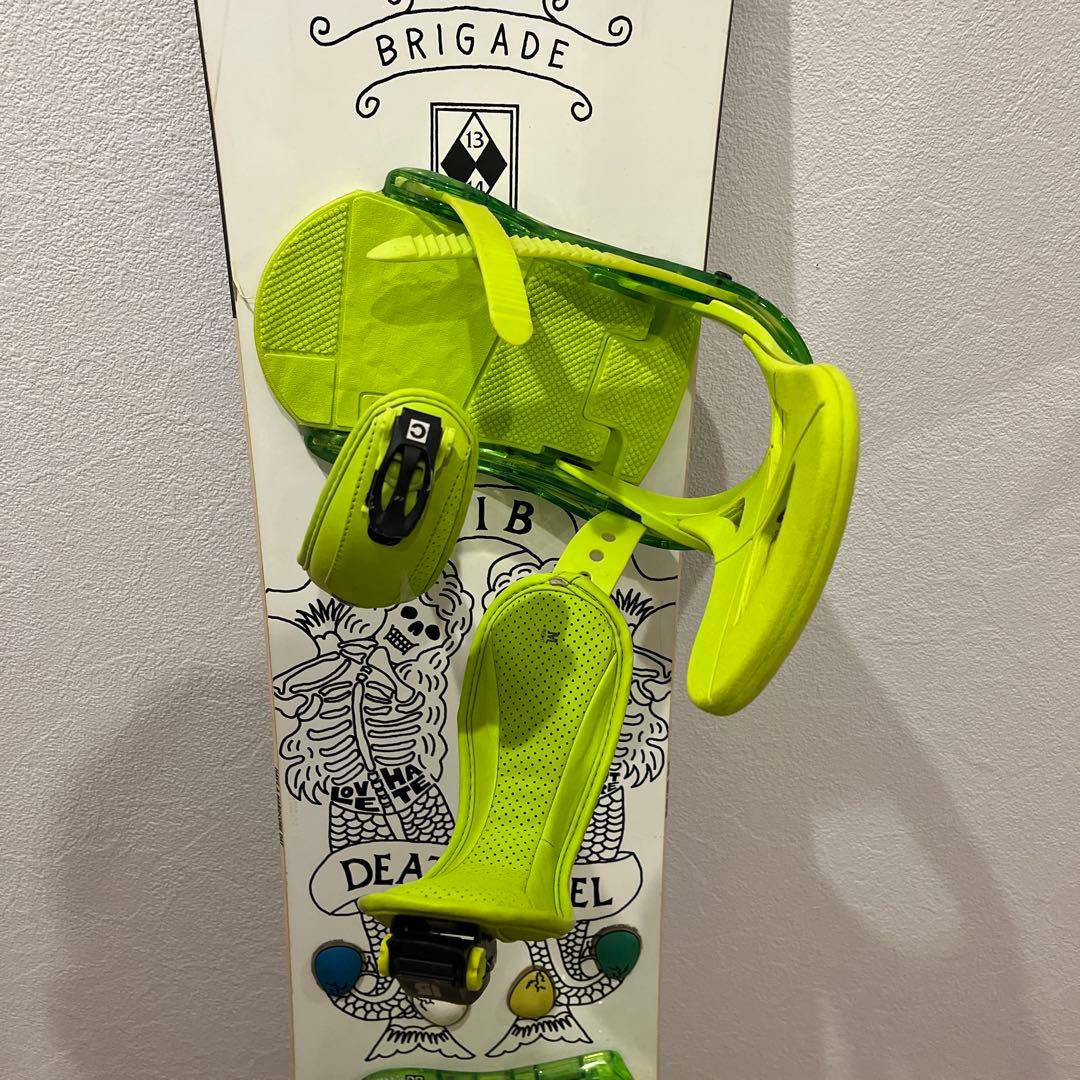 DEATH LABEL スノーボード 150cm 袋付き