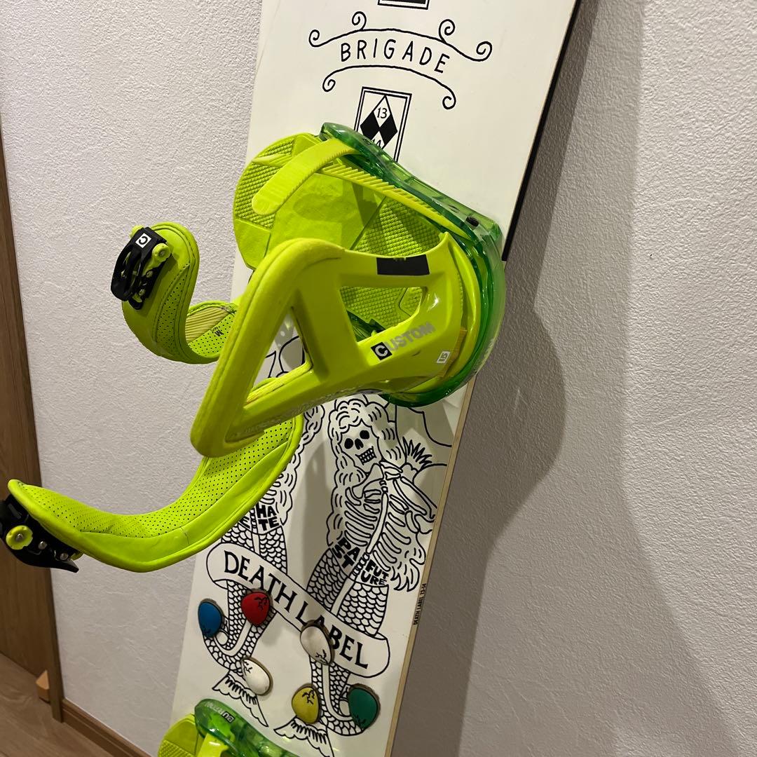 DEATH LABEL スノーボード 150cm 袋付き