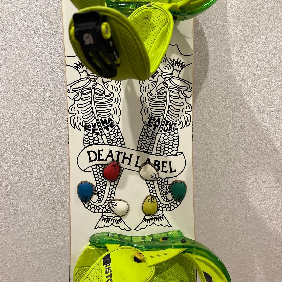 DEATH LABEL スノーボード 150cm 袋付き