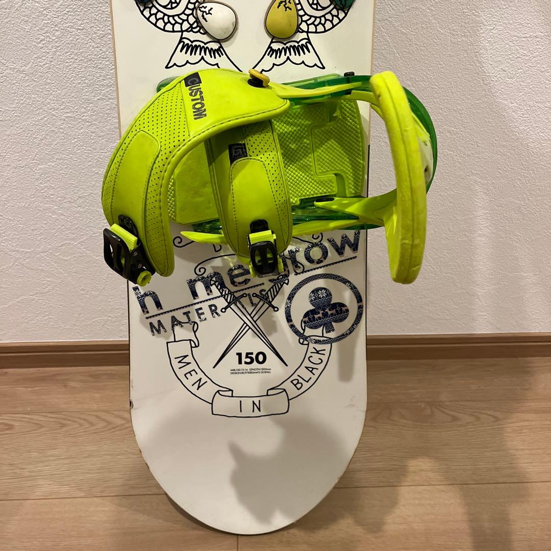 DEATH LABEL スノーボード 150cm 袋付き