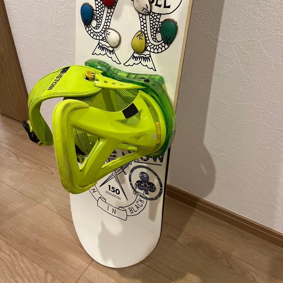 DEATH LABEL スノーボード 150cm 袋付き