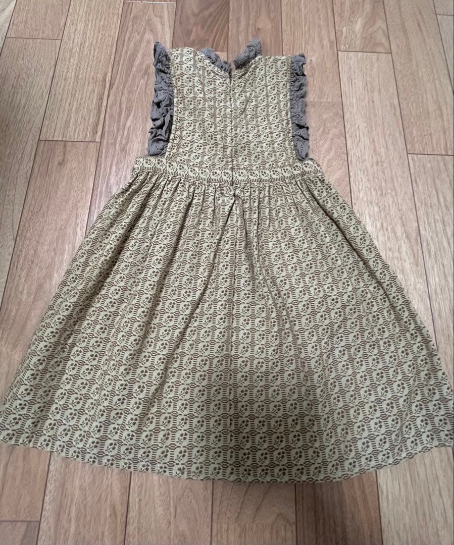 APOLINA 　IDA pinfore Dress 5-7y