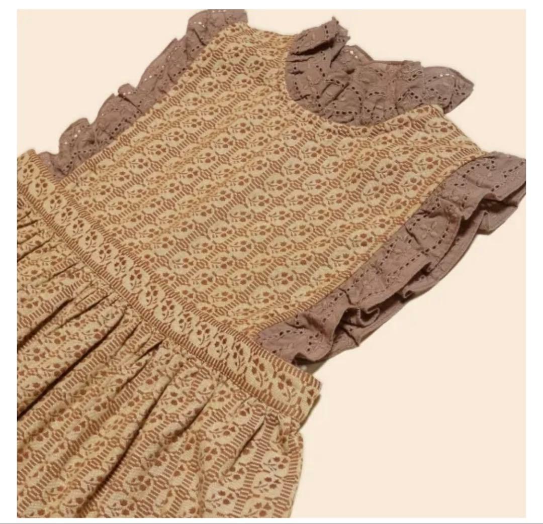 APOLINA 　IDA pinfore Dress 5-7y