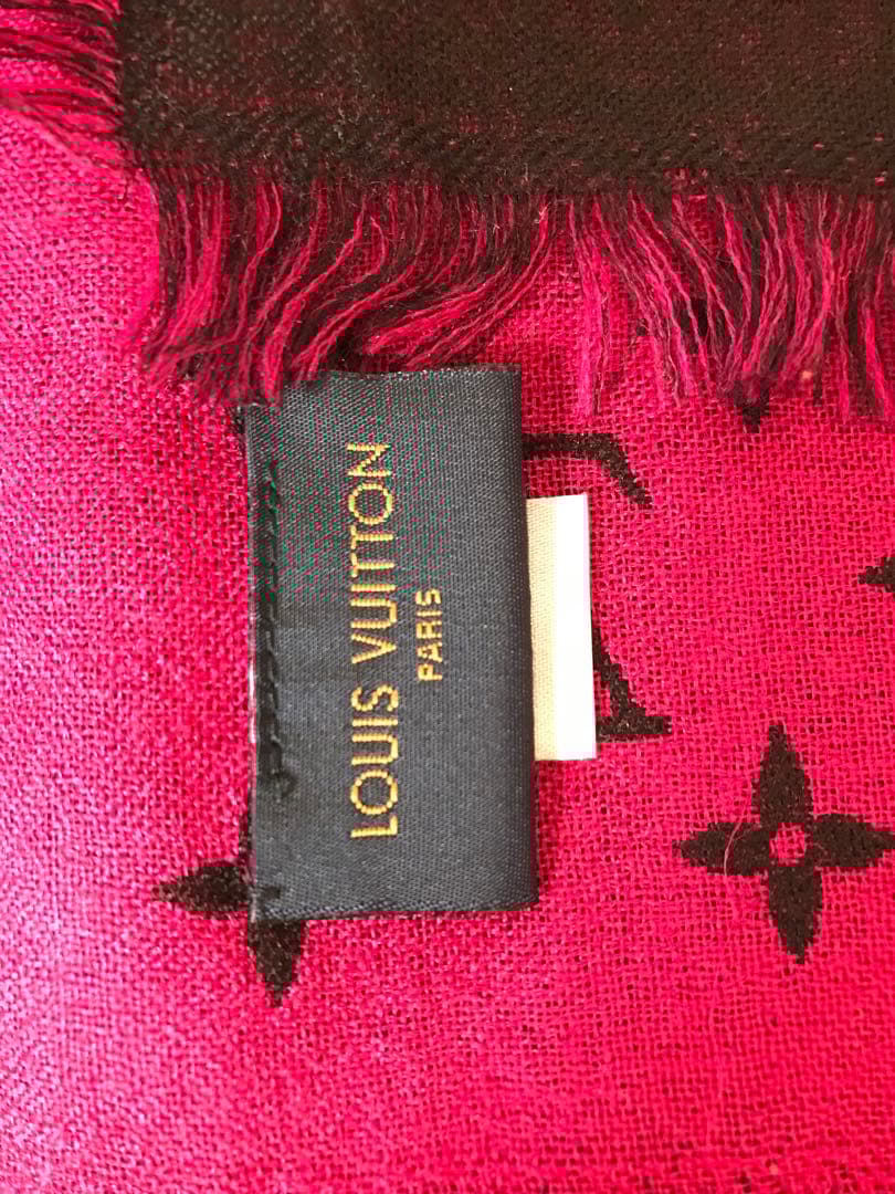 【良品】正規店購入　LOUIS VUITTON大判ショール　約195×140cm
