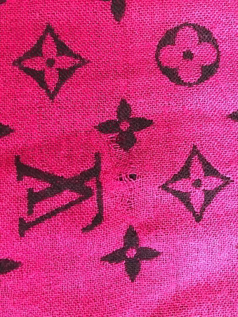 【良品】正規店購入　LOUIS VUITTON大判ショール　約195×140cm