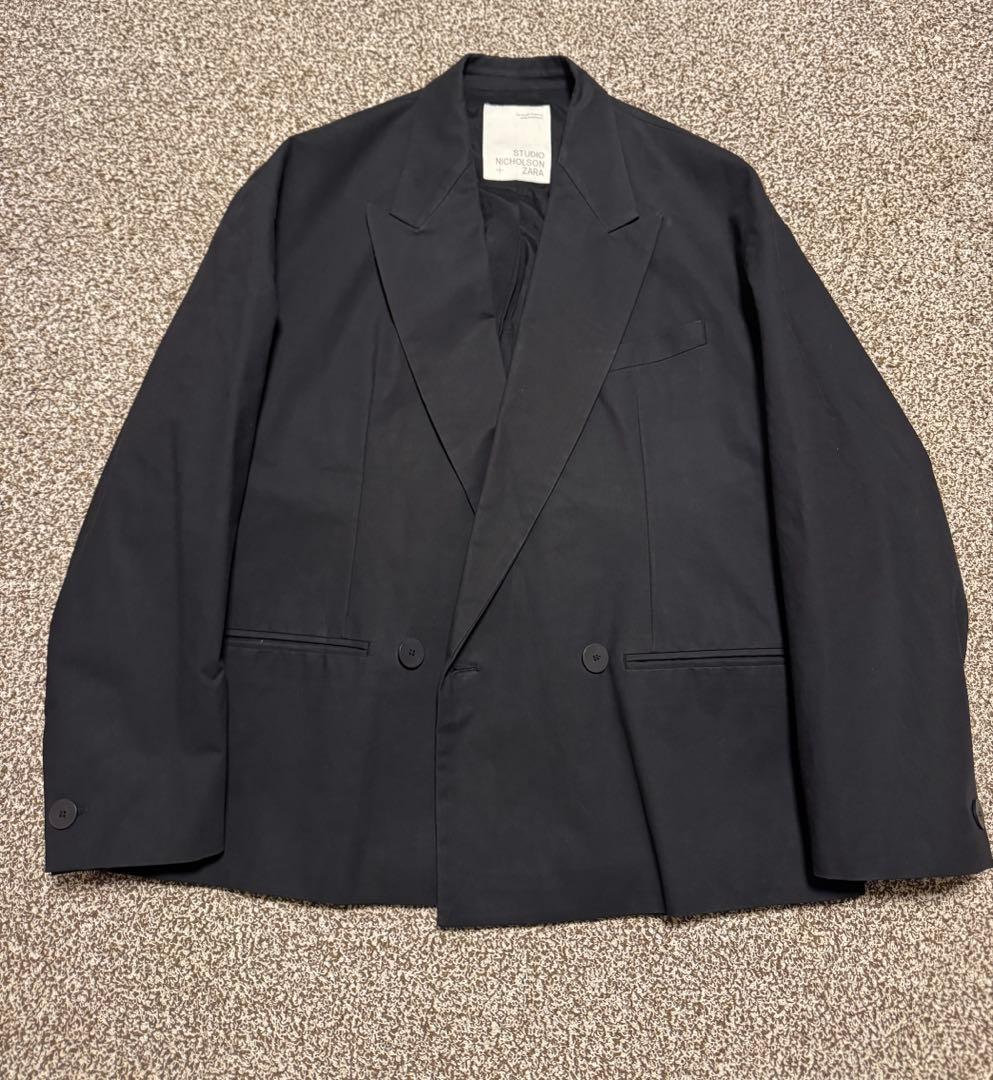 STUDIO NICHOLSON×ZARA ダブルブレスト ブレザー