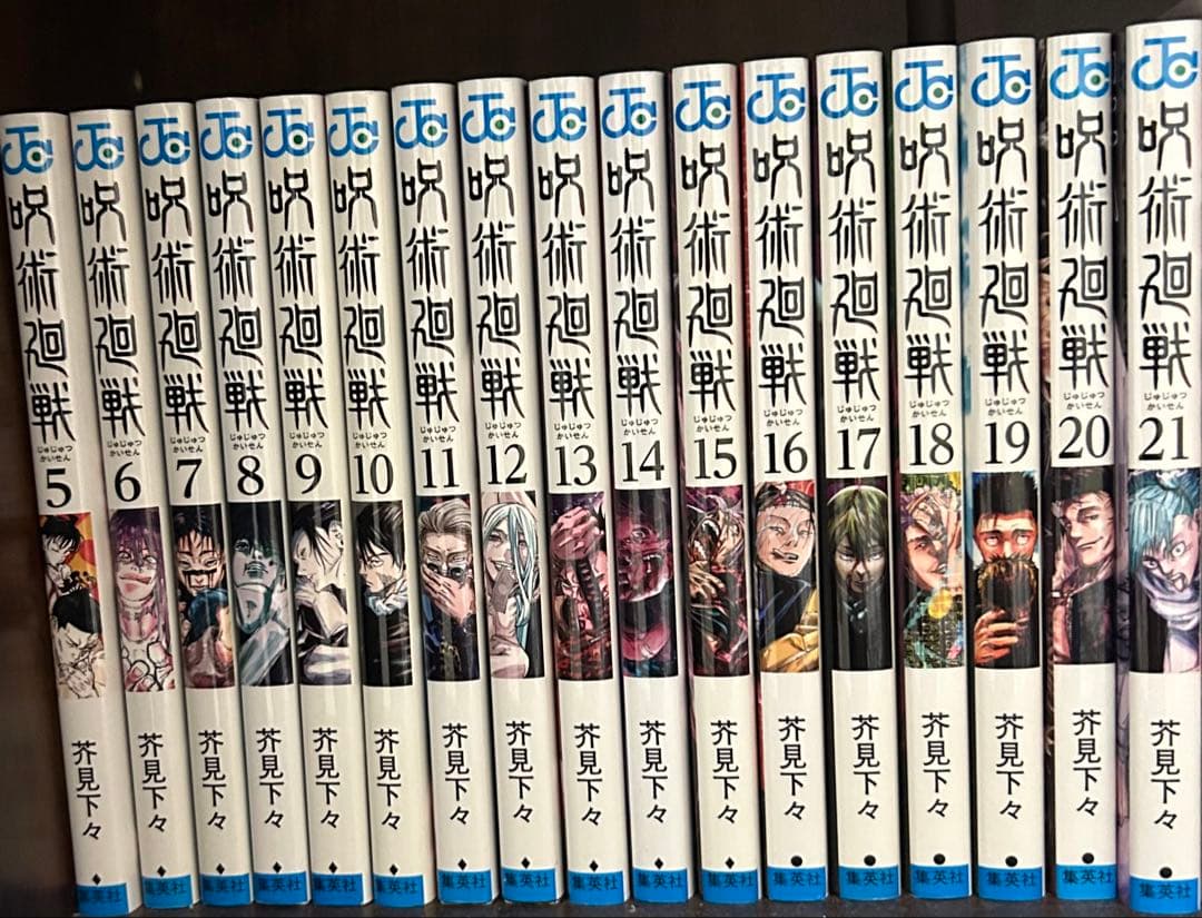 呪術廻戦 漫画 1～21巻+0.1+0.5+公式ファンブック