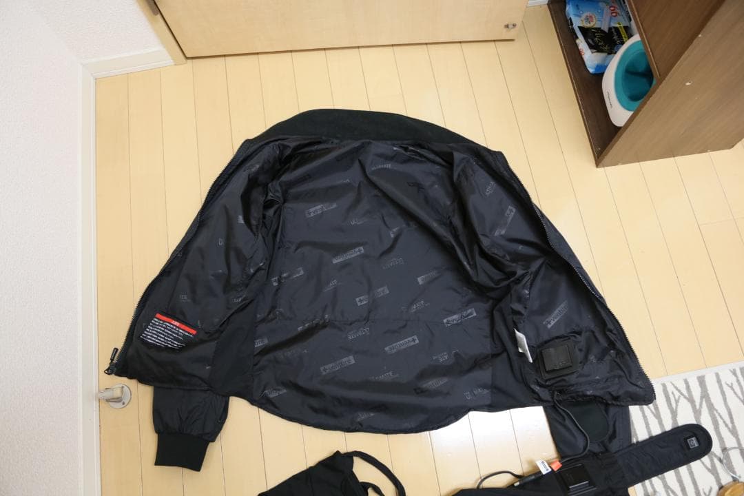 Heatech ヒートマスター　上下セット　3.5A高出力　程度良し