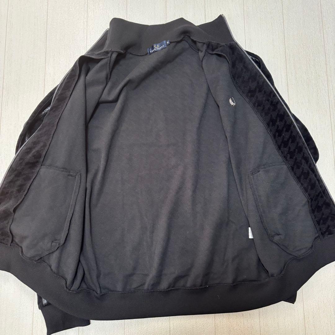 FRED PERRY｜フレッドペリー　ベロアトラックジャケット　ジャージ　月桂樹