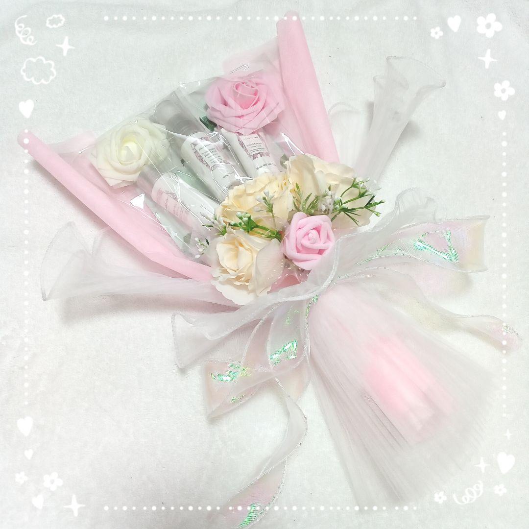 コスメブーケ　２点セット ブーケプルズ　ウェディングブーケ