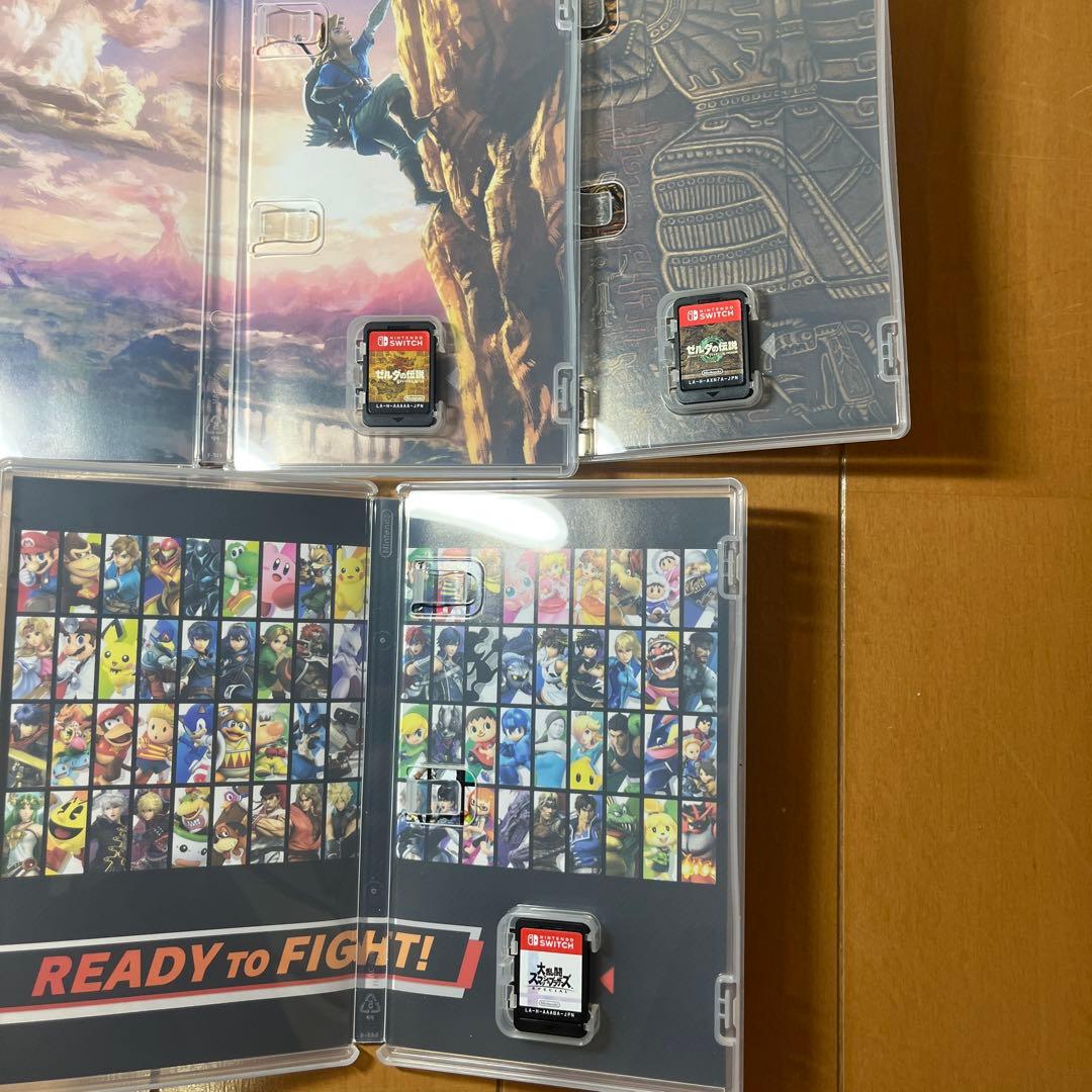 ゼルダの伝説2本セットとスマブラ