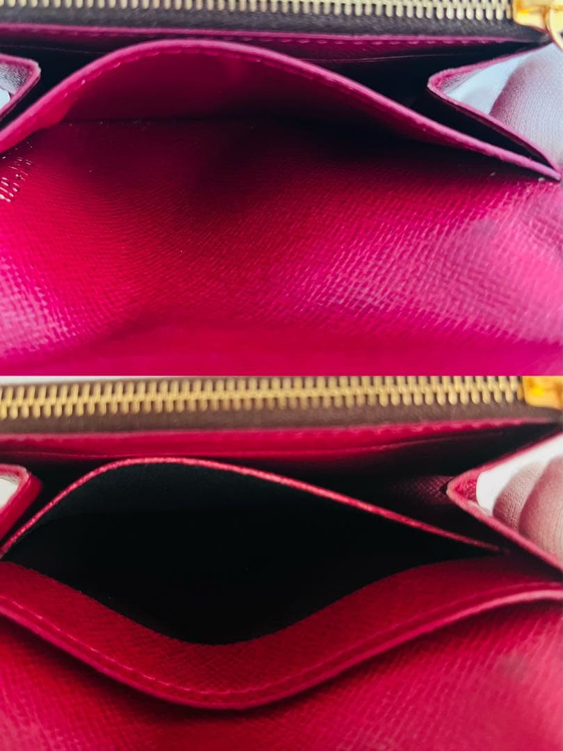 ルイヴィトン ポルトモネロザリ モノグラム 折り財布 カード 小銭入れ