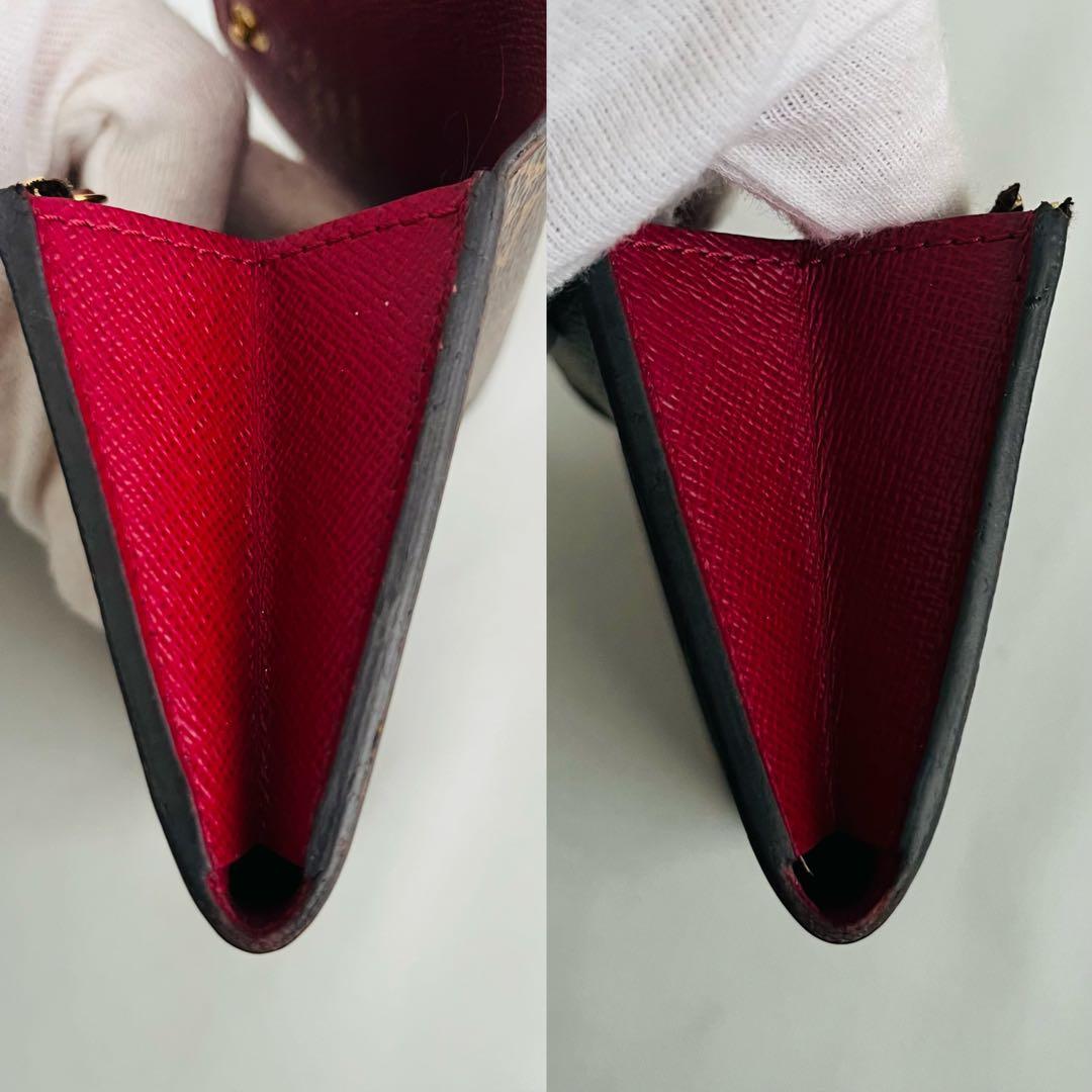 ルイヴィトン ポルトモネロザリ モノグラム 折り財布 カード 小銭入れ