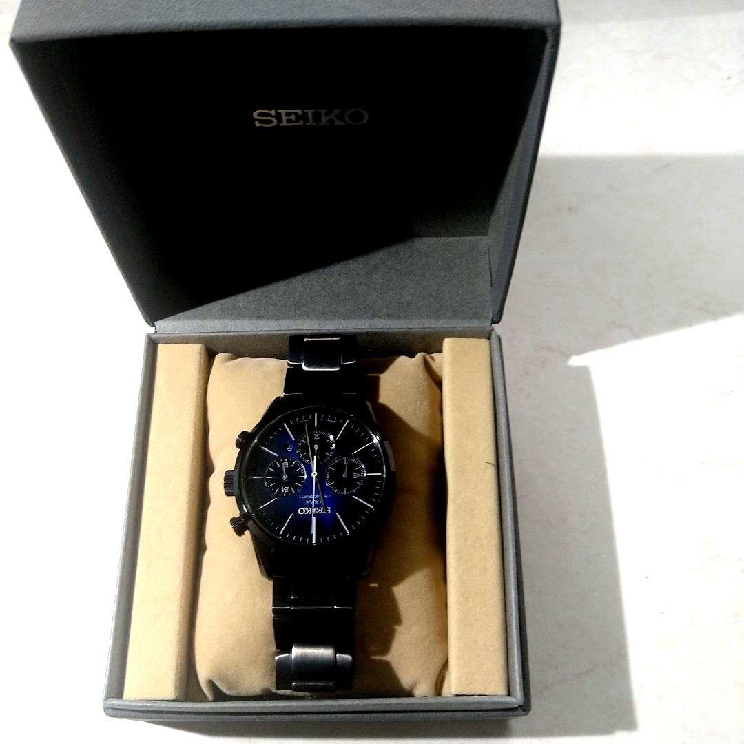 SEIKOセイコーソーラー腕時計　男性用