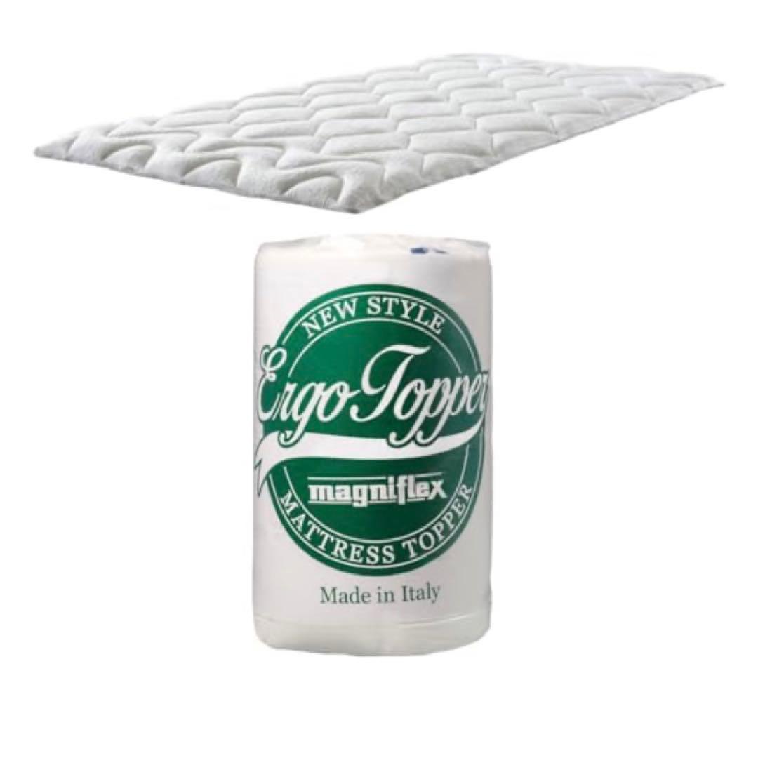 ⭐️マニフレックス エルゴトッパー 睡眠の質を上げる高反発敷パッドシングル 4cm