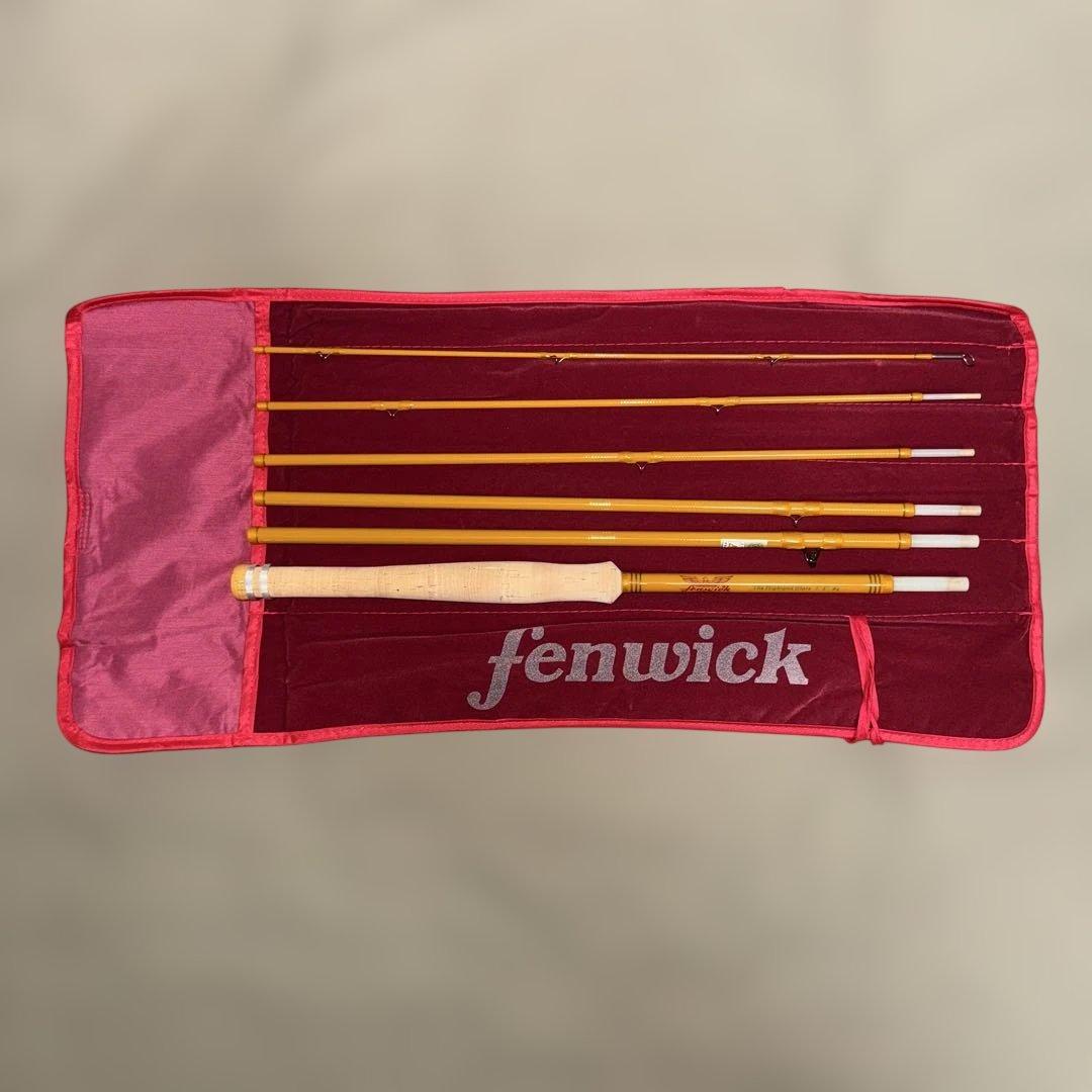【新品同様】Fenwick フライロッド イエローグラスIII FF754-6J
