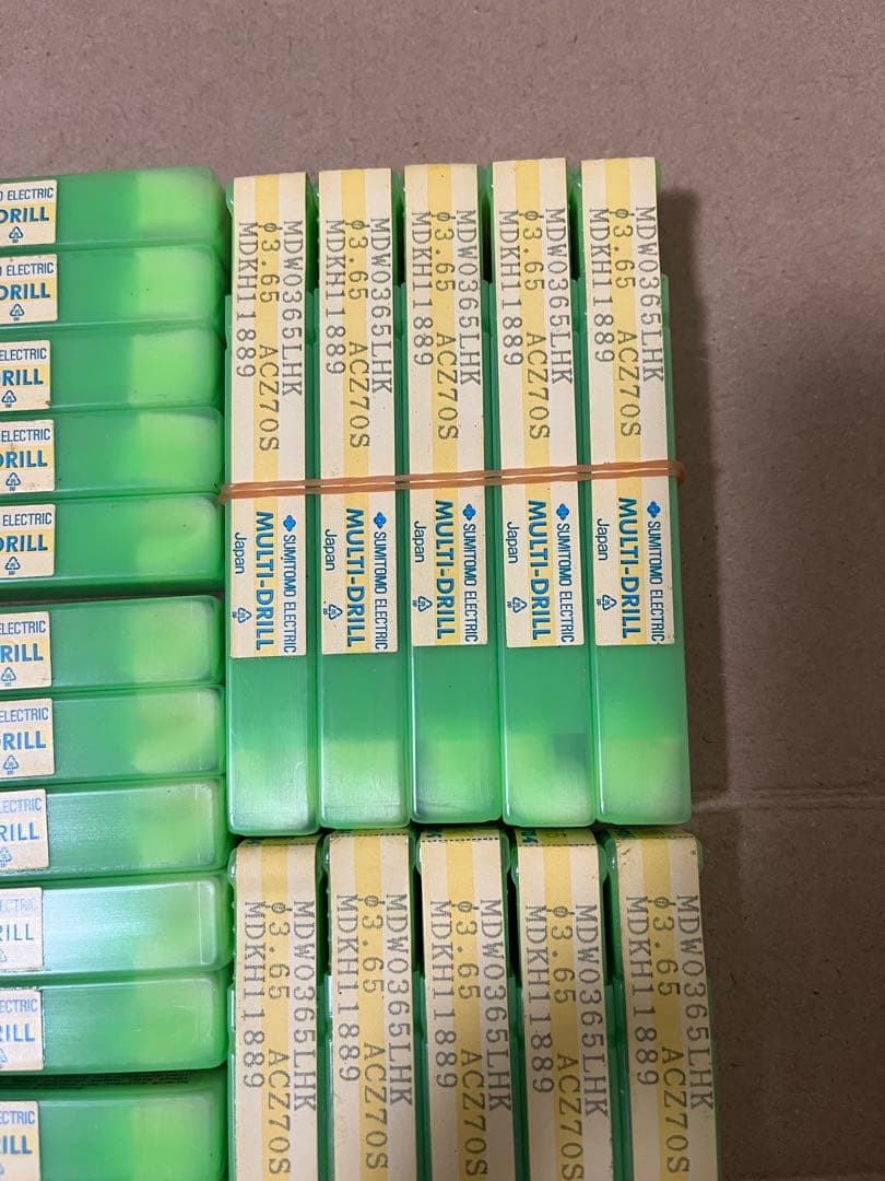 超硬ドリルSUMITOMO MULTI DRILL 3.65mm 27本セット