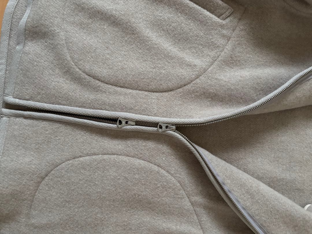 DANTON フード付ベージュジャケット