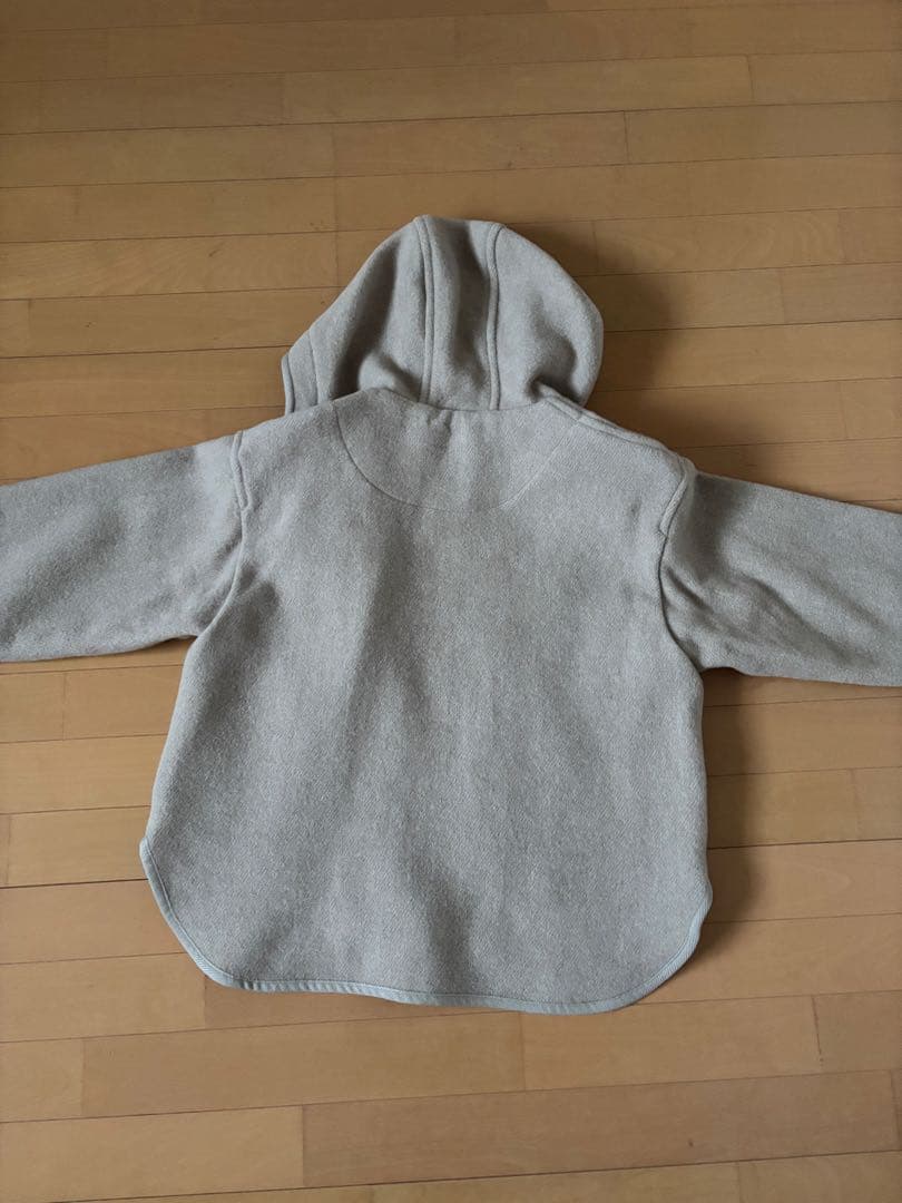 DANTON フード付ベージュジャケット