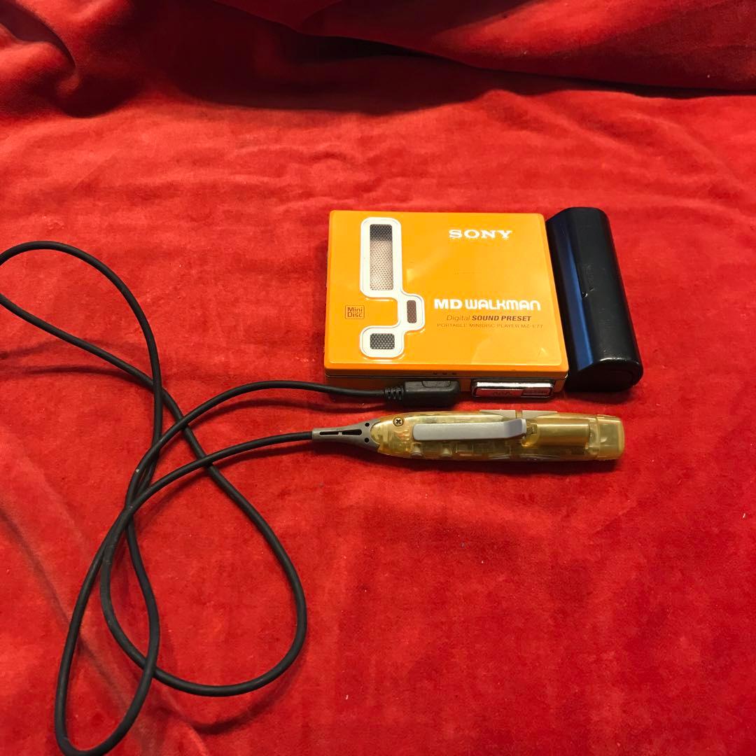 SONY MDウォークマンMZ-E77 ポータブルMDプレーヤー