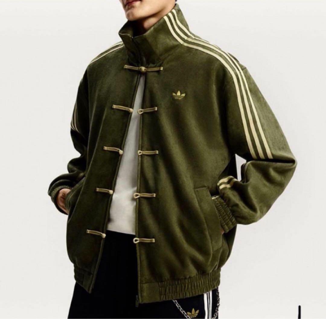 adidasアディダス 中国限定 蛇年トラックジャケット 緑M