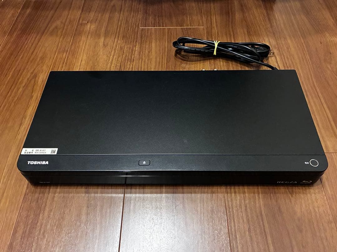 美品　TOSHIBA 東芝 ブルーレイディスクレコーダー DBR-W1007