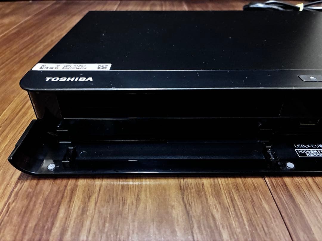 美品　TOSHIBA 東芝 ブルーレイディスクレコーダー DBR-W1007