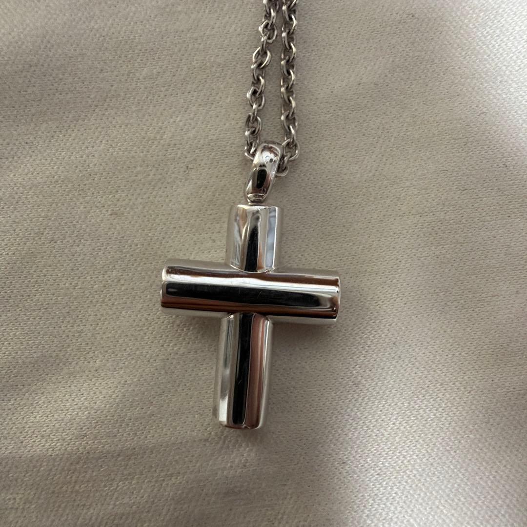 ブルガリ　ネックレス　十字架