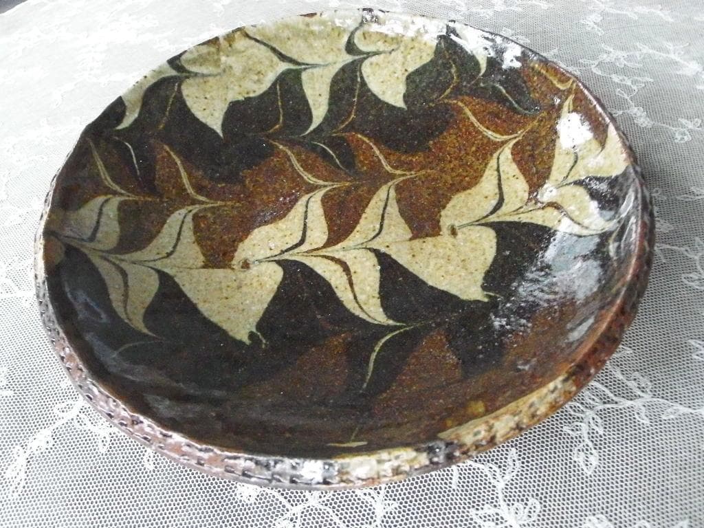 O*X様 ♪極美品 入手困難 人気陶芸家 惣堂窯 掛谷康樹 練上げの器 大皿と小