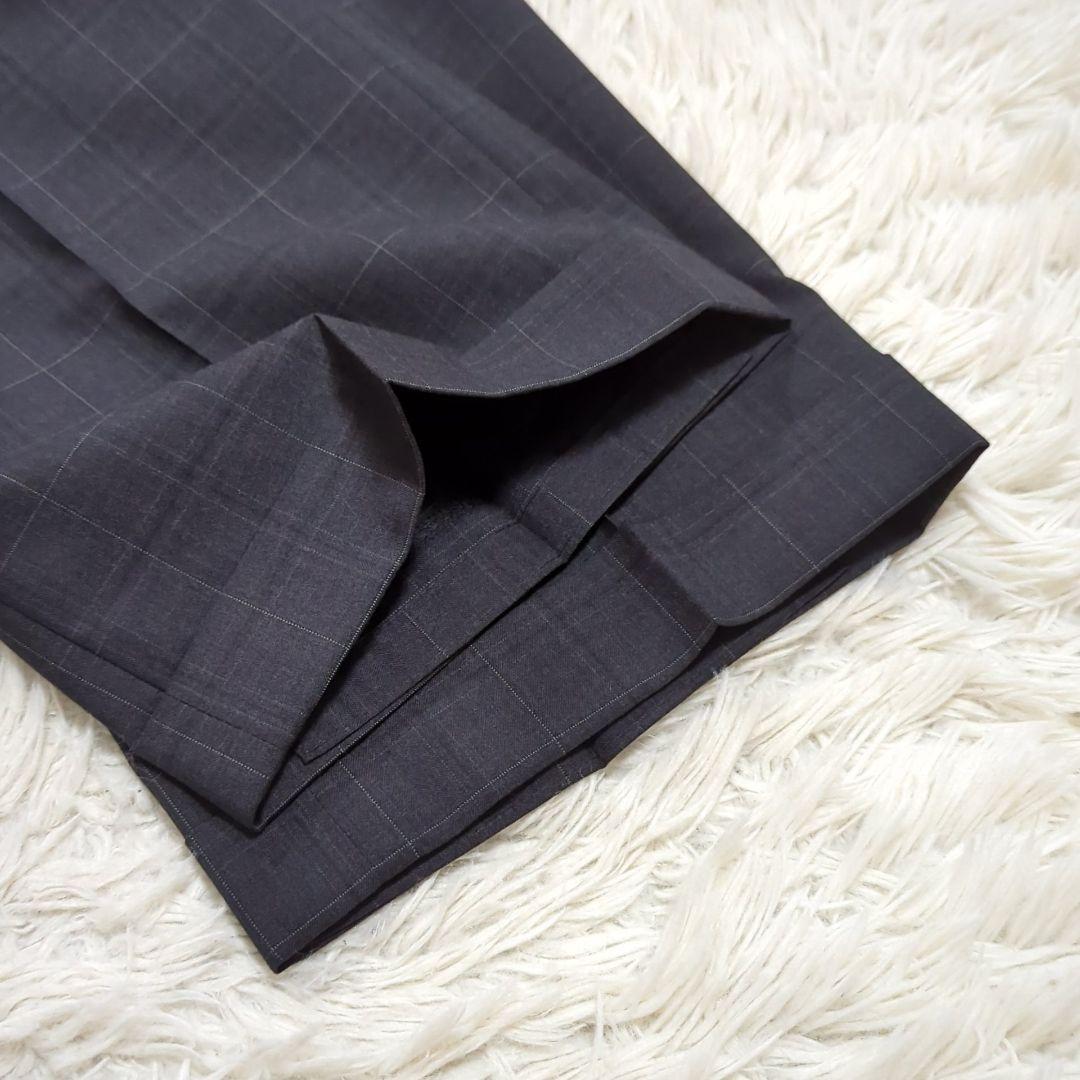 極美品 2XL相当 マッキントッシュ 銀ボタン セットアップスーツ チェック