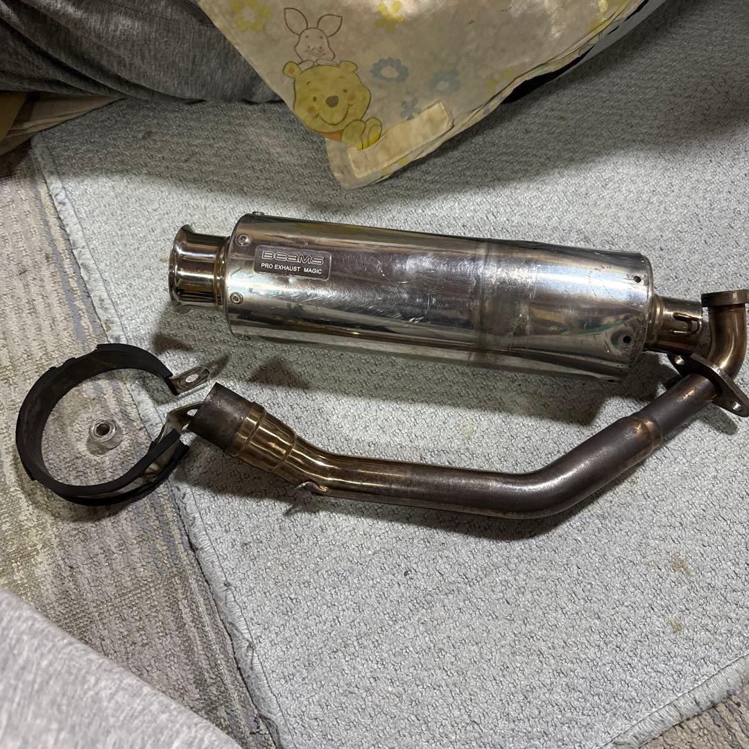 シグナスx(3型)BEAMS PRO EXHAUST MAGIC マフラー本体