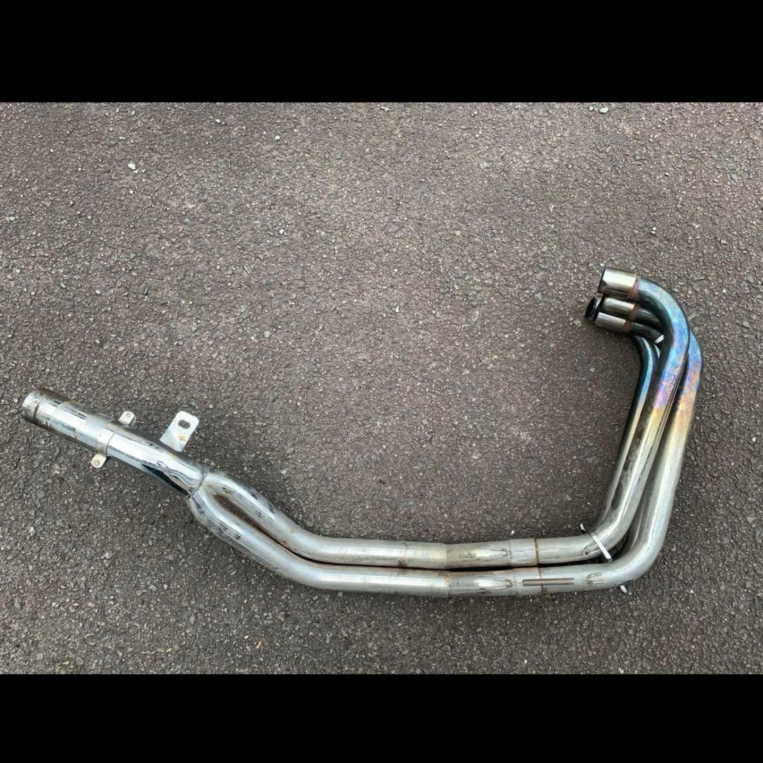 ゼファー400 マフラー　ナカノ　コブラツイスト菅　4-2-1