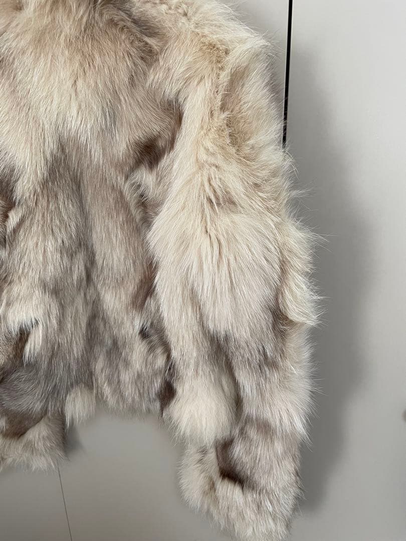 平成ギャル Y2K CHUXXX フォックスファー 毛皮コート 平成女子