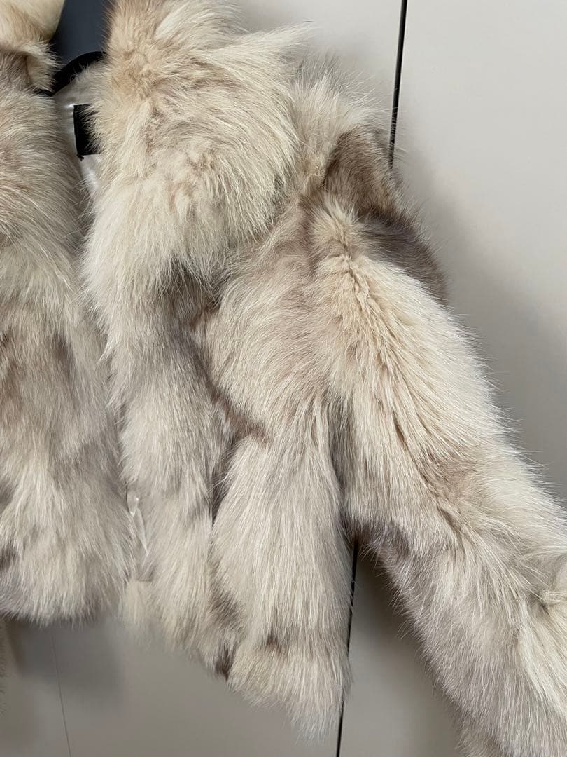 平成ギャル Y2K CHUXXX フォックスファー 毛皮コート 平成女子