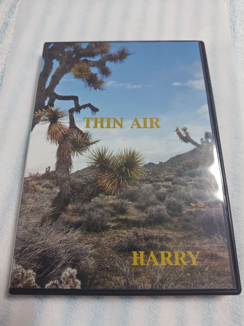 HARRY DVD2タイトル　THIN AIR/狼煙LIVE