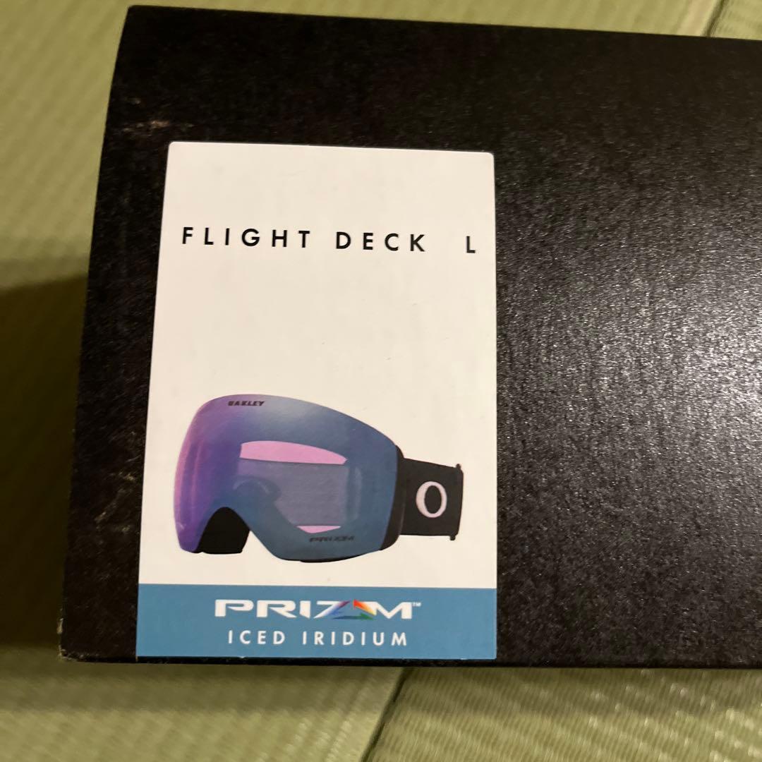 FLIGHT DECK L ゴーグル PRIZM ICED IRIDIUM未使用