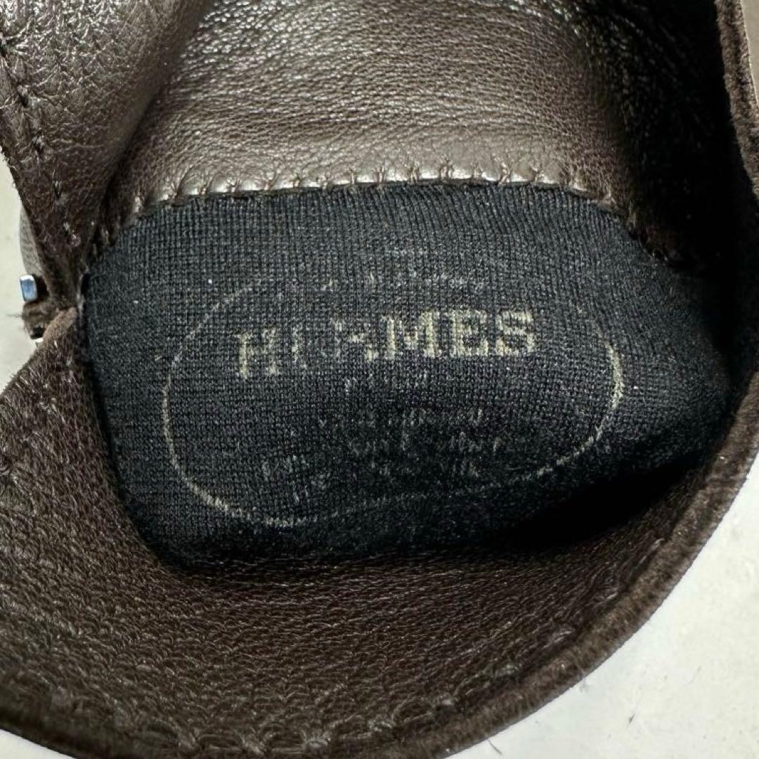 【美品】 HERMES エルメス ラムレザー 手袋 e14