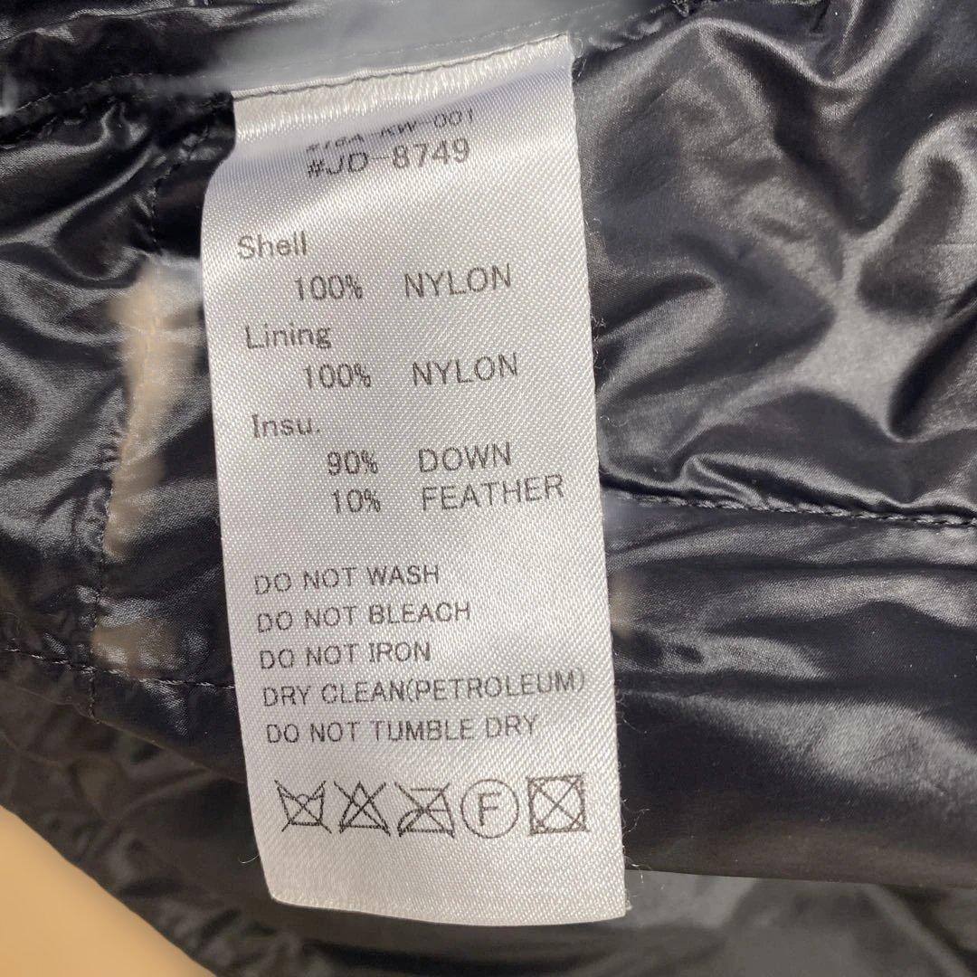 激レア美品！ DANTON ブラック ダウンベスト 36