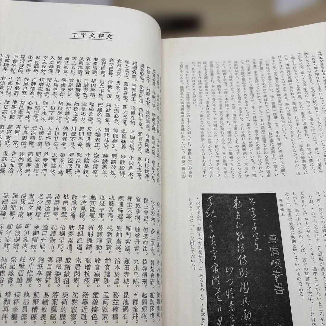書跡名品叢刊　書譜　二玄社　書道
