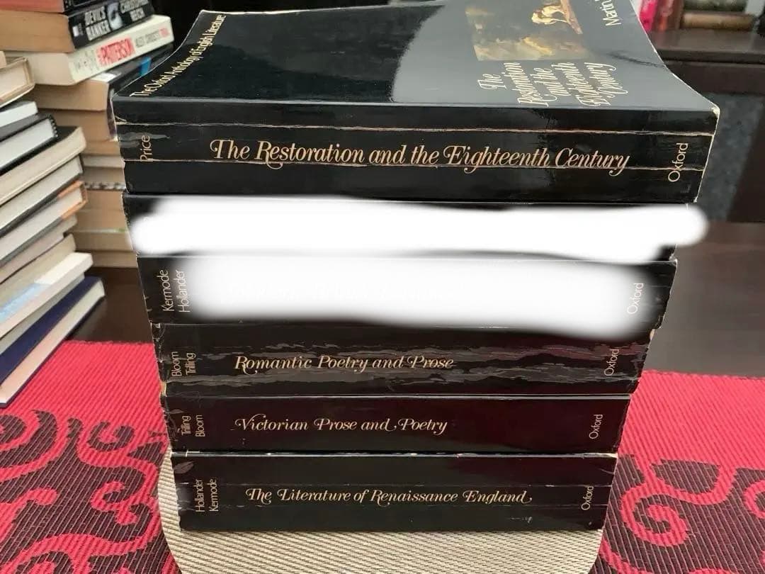 Oxford English Literary History 英文学史シリーズ